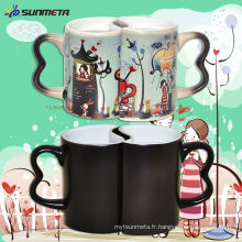 Sublimation Magic Couple Color Changing Mug à bas prix Wholsale